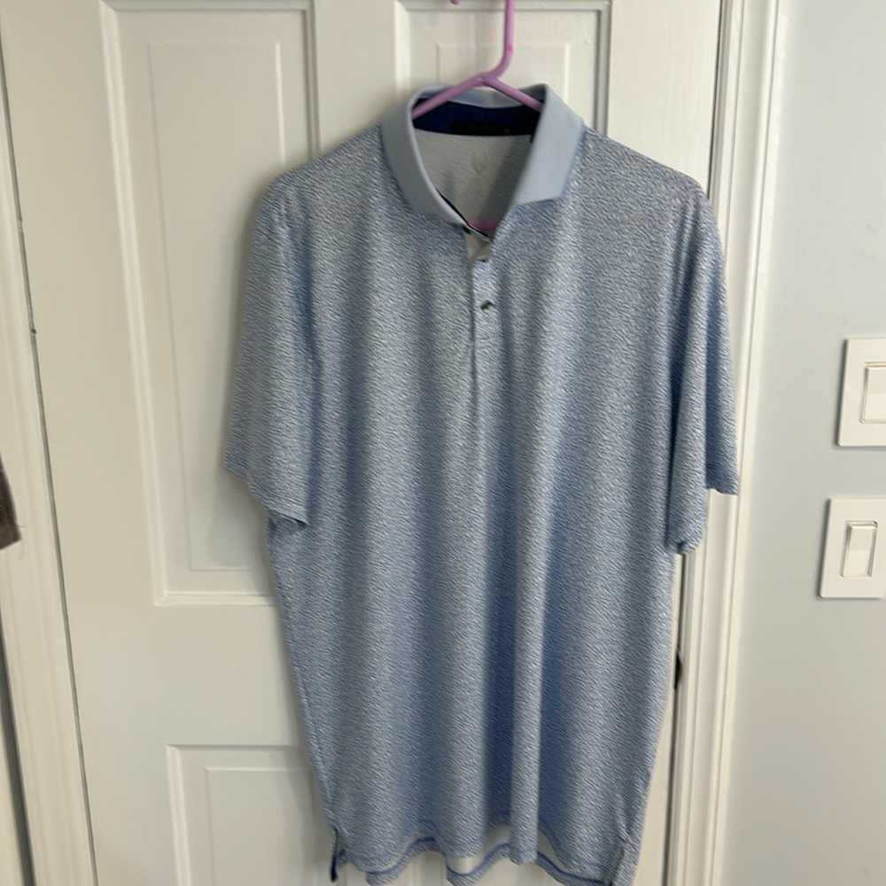 Greyson Light Blue Polo Shirt Brook Trout